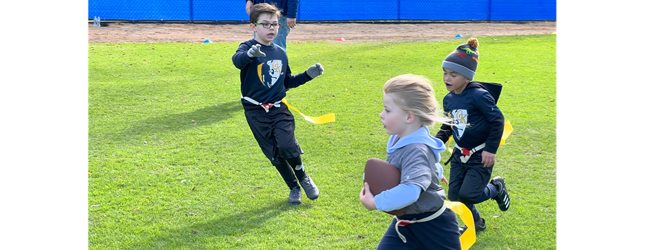 Girls Play Flag Football Too!